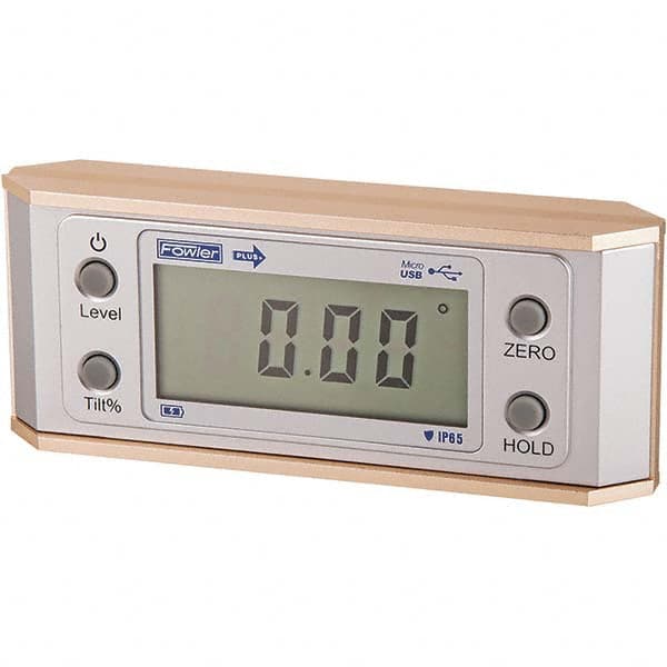 Fowler - Digital & Dial Protractors Style: Angle Measuring Range (Degrees): 360.00 - Industrial Tool & Supply