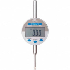 Fowler - 0 to mm Range (0 to 1" Range), 0.01mm/0.0005" Resolution, Electronic Drop Indicator - Industrial Tool & Supply