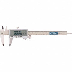 Fowler - 0 to 4" Range, 0.01mm Resolution, IP67 Electronic Caliper - Industrial Tool & Supply