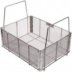 Marlin Steel Wire Products - Baskets Shape: Rectangular Material Family: Metal - Industrial Tool & Supply