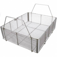 Marlin Steel Wire Products - Baskets Shape: Rectangular Material Family: Metal - Industrial Tool & Supply