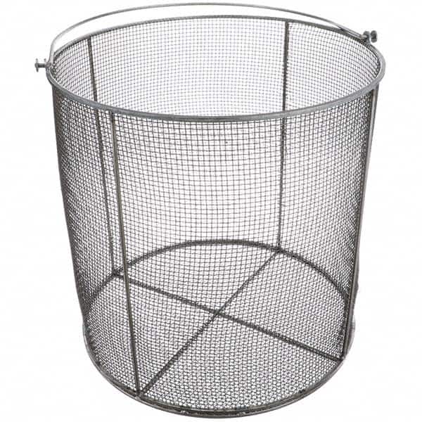 Marlin Steel Wire Products - Baskets Shape: Round Material Family: Metal - Industrial Tool & Supply