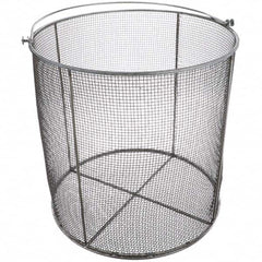Marlin Steel Wire Products - Baskets Shape: Round Material Family: Metal - Industrial Tool & Supply