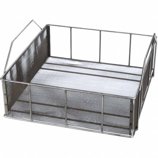 Marlin Steel Wire Products - Baskets Shape: Rectangular Material Family: Metal - Industrial Tool & Supply