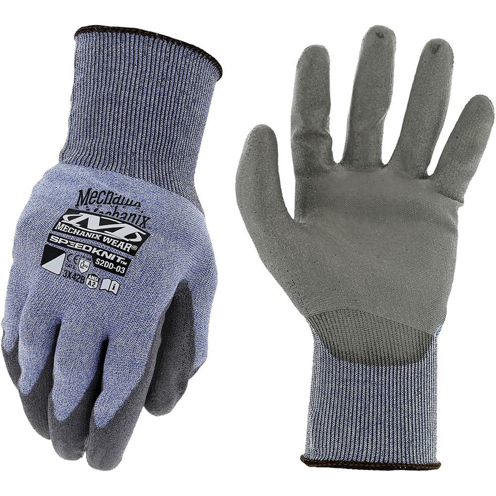 Mechanix Wear - Size XL (10), ANSI Cut Lvl A2, Nitrile Coated Cut Resistant Gloves - Industrial Tool & Supply