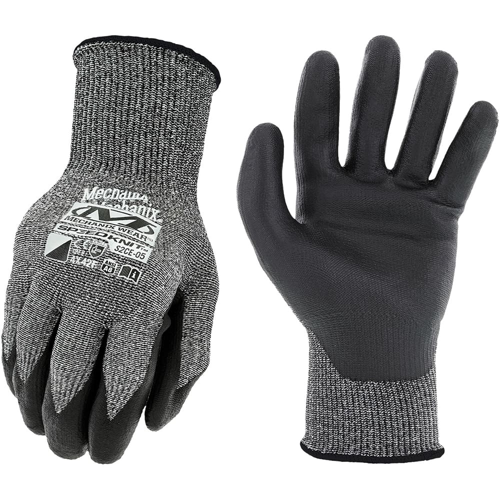 Mechanix Wear - Size L (9), ANSI Cut Lvl A6, Nitrile Coated Cut Resistant Gloves - Industrial Tool & Supply
