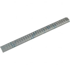 Marlin Steel Wire Products - 34 x 3/4" Stainless Steel Pegboard Strip - Industrial Tool & Supply
