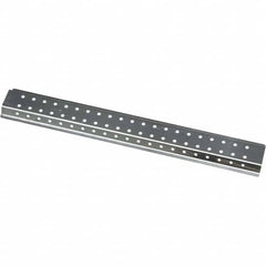 Marlin Steel Wire Products - 23 x 3/4" Stainless Steel Pegboard Strip - Industrial Tool & Supply