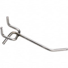 Marlin Steel Wire Products - Pegboard Hooks Type: Single Vertical End Hook Projection: 4-1/8 (Inch) - Industrial Tool & Supply
