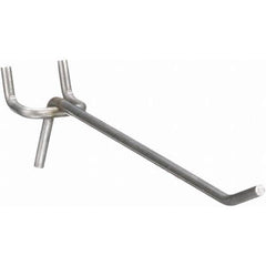 Marlin Steel Wire Products - Pegboard Hooks Type: Single Vertical End Hook Projection: 8-39/64 (Inch) - Industrial Tool & Supply