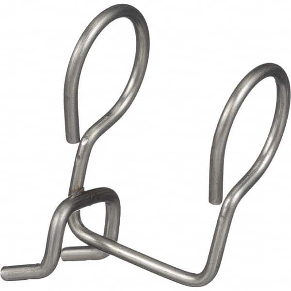 Marlin Steel Wire Products - Pegboard Hooks Type: Double Vertical End Hook Projection: 2-63/64 (Inch) - Industrial Tool & Supply