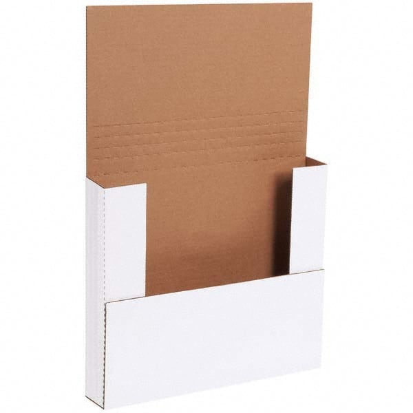 Made in USA - Pack of (50), 10-1/2" Wide x 12" Long x 2" High Crush Proof Mailers - Industrial Tool & Supply