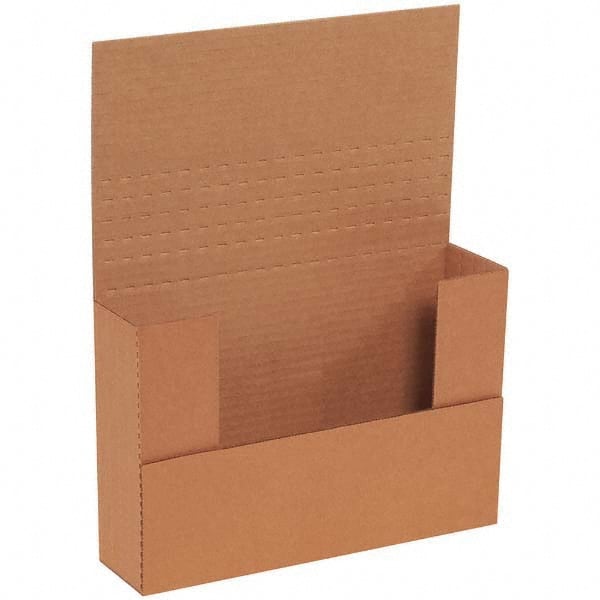 Made in USA - Pack of (50), 6-1/2" Wide x 9-1/2" Long x 3-1/2" High Crush Proof Mailers - Industrial Tool & Supply