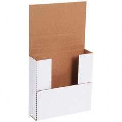 Made in USA - Pack of (50), 7-1/2" Wide x 7-1/2" Long x 2" High Crush Proof Mailers - Industrial Tool & Supply