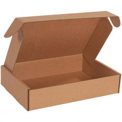 Made in USA - Pack of (50), 11-1/8" Wide x 15-1/8" Long x 3" High Crush Proof Mailers - Industrial Tool & Supply
