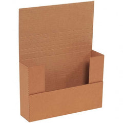 Made in USA - Pack of (50), 6-1/2" Wide x 9-1/2" Long x 2" High Crush Proof Mailers - Industrial Tool & Supply