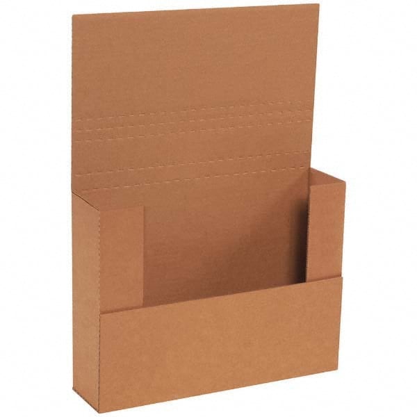 Made in USA - Pack of (50), 9-1/8" Wide x 12-1/8" Long x 4" High Crush Proof Mailers - Industrial Tool & Supply