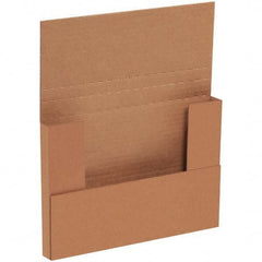 Made in USA - Pack of (50), 6-5/8" Wide x 9-5/8" Long x 3-1/2" High Crush Proof Mailers - Industrial Tool & Supply