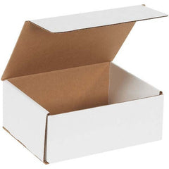 Made in USA - Pack of (50), 7" Wide x 10" Long x 3" High Corrugated Shipping Boxes - Industrial Tool & Supply