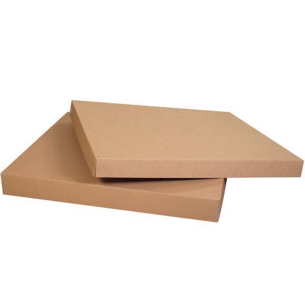 Made in USA - Pack of (5), 30-3/4" Wide x 40-3/4" Long x 5" High Corrugated Shipping Lids - Industrial Tool & Supply