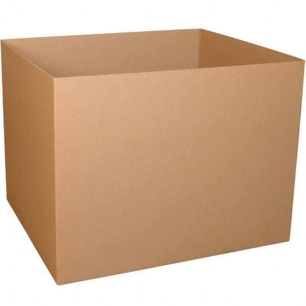 Made in USA - Pack of (5), 48" Wide x 48" Long x 48" High Corrugated Shipping Boxes - Industrial Tool & Supply
