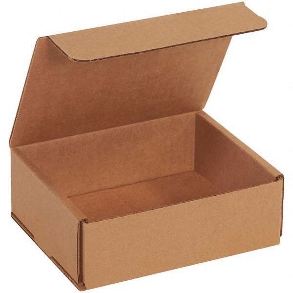 Made in USA - Pack of (50), 5" Wide x 6" Long x 2" High Corrugated Shipping Boxes - Industrial Tool & Supply