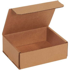 Made in USA - Pack of (50), 5" Wide x 6" Long x 2" High Corrugated Shipping Boxes - Industrial Tool & Supply