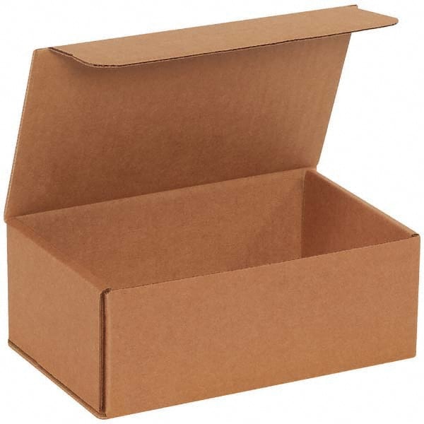 Made in USA - Pack of (50), 5" Wide x 8" Long x 3" High Corrugated Shipping Boxes - Industrial Tool & Supply