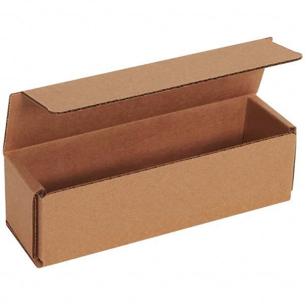 Made in USA - Pack of (50), 2" Wide x 7" Long x 2" High Corrugated Shipping Boxes - Industrial Tool & Supply