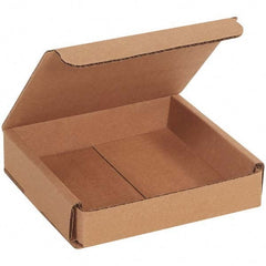 Made in USA - Pack of (50), 5" Wide x 5" Long x 1" High Corrugated Shipping Boxes - Industrial Tool & Supply