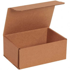 Made in USA - Pack of (50), 6" Wide x 7" Long x 3" High Corrugated Shipping Boxes - Industrial Tool & Supply