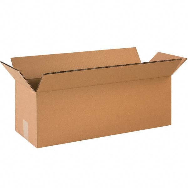 Made in USA - Pack of (10), 12" Wide x 40" Long x 12" High Corrugated Shipping Boxes - Industrial Tool & Supply