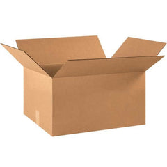 Made in USA - Pack of (25), 15" Wide x 22" Long x 10" High Corrugated Shipping Boxes - Industrial Tool & Supply