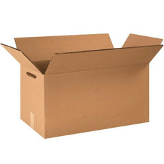 Made in USA - Pack of (10), 20" Wide x 24" Long x 12" High Corrugated Shipping Boxes - Industrial Tool & Supply
