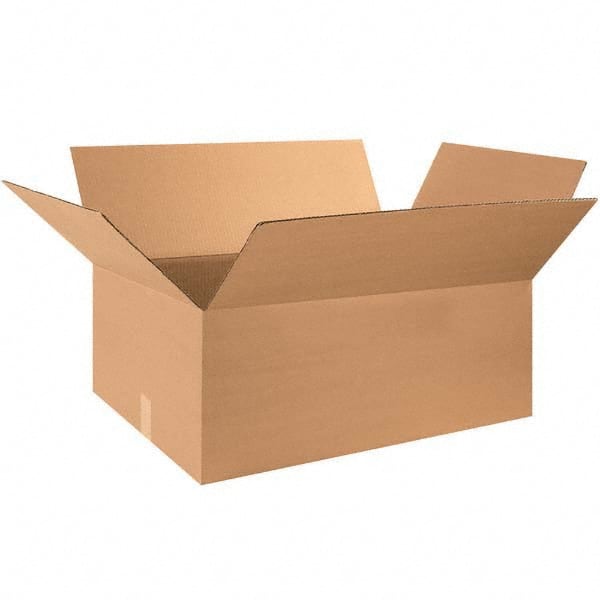 Made in USA - Pack of (15), 20" Wide x 28" Long x 10" High Corrugated Shipping Boxes - Industrial Tool & Supply