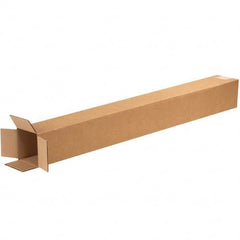 Made in USA - Pack of (25), 5" Wide x 5" Long x 40" High Moving Boxes - Industrial Tool & Supply