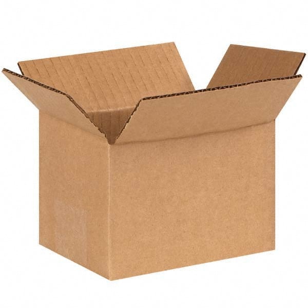 Made in USA - Pack of (25), 4" Wide x 6" Long x 4" High Moving Boxes - Industrial Tool & Supply