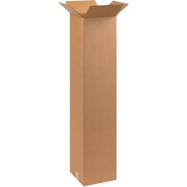 Made in USA - Pack of (25), 9" Wide x 9" Long x 48" High Moving Boxes - Industrial Tool & Supply