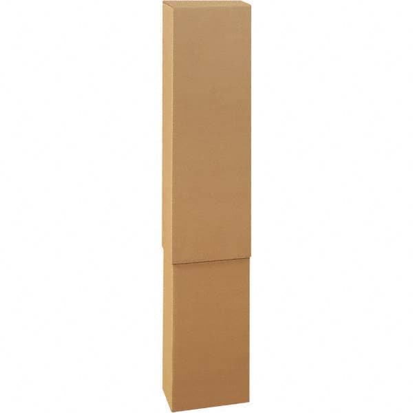 Made in USA - Pack of (15), 4" Wide x 12" Long x 48" High Telescoping Boxes - Industrial Tool & Supply