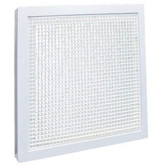 American Louver - Registers & Diffusers Type: Ceiling Return Grille Style: Cubed Core - Industrial Tool & Supply