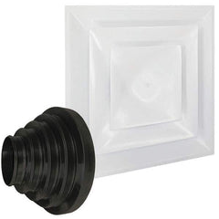 American Louver - Registers & Diffusers Type: Ceiling Diffuser Style: Step Down - Industrial Tool & Supply