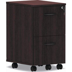 ALERA - File Cabinets & Accessories Type: Vertical Pedestal w/Wheels Number of Drawers: 2 - Industrial Tool & Supply