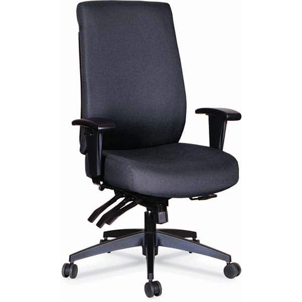 ALERA - Swivel & Adjustable Office Chairs Type: High Back Chair Color: Black - Industrial Tool & Supply