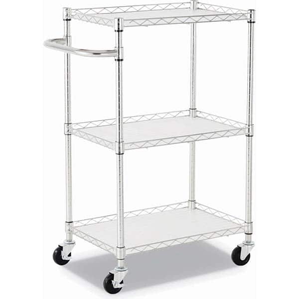 ALERA - Carts Type: Laundry/Liner Cart Number of Shelves: 3 - Industrial Tool & Supply