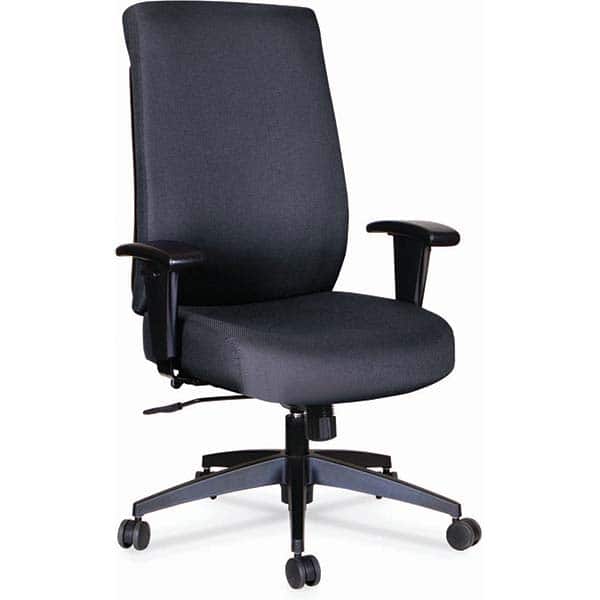 ALERA - Swivel & Adjustable Office Chairs Type: High Back Chair Color: Black - Industrial Tool & Supply