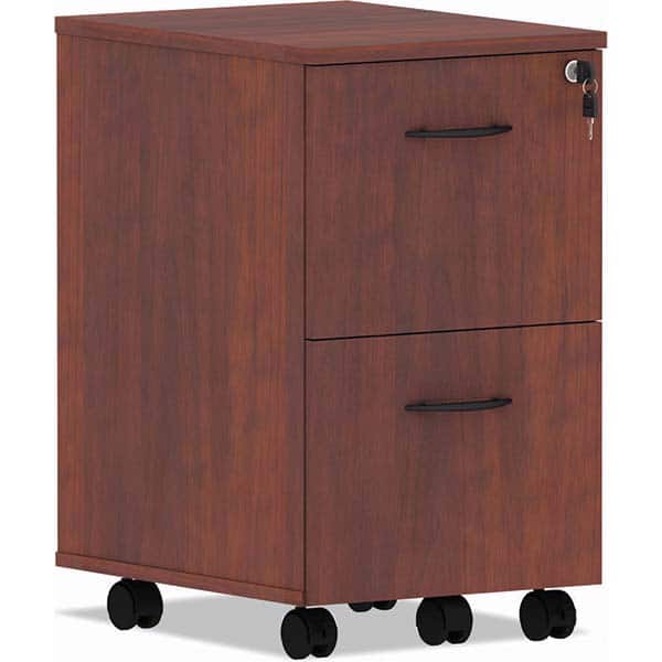 ALERA - File Cabinets & Accessories Type: Vertical Pedestal w/Wheels Number of Drawers: 2 - Industrial Tool & Supply