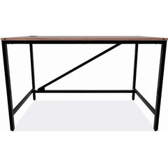 ALERA - Office Desks Type: Table Desk Color: Modern Walnut - Industrial Tool & Supply