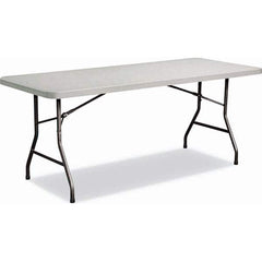 ALERA - Folding Tables Type: Folding & Utility Tables Width (Inch): 72 - Industrial Tool & Supply