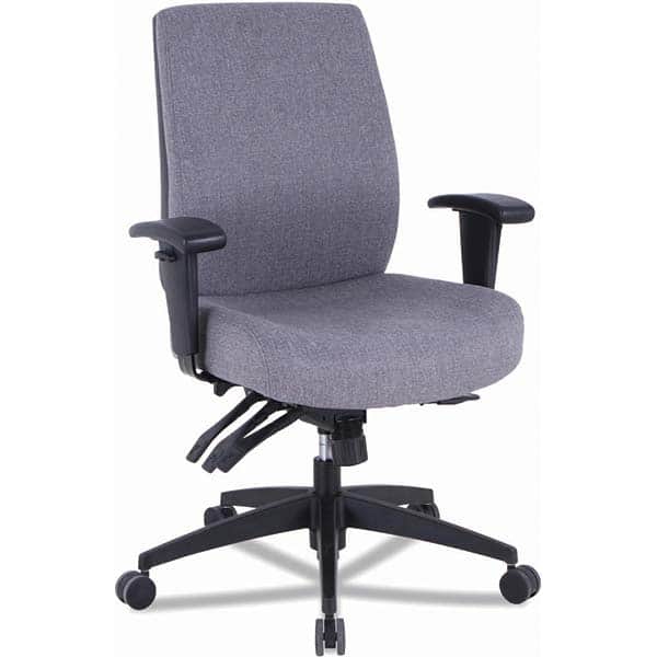ALERA - Swivel & Adjustable Office Chairs Type: Multifunction Chair Color: Gray - Industrial Tool & Supply