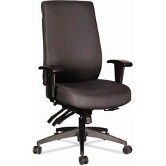 ALERA - Swivel & Adjustable Office Chairs Type: Multifunction Chair Color: Black - Industrial Tool & Supply